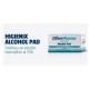 Alcohol Pad Toallitas Desinfectantes Higienix (1 Caja 100 Unds)