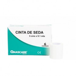 Cinta de Seda 2,5 cm x 9,1 mts Nascare (1Unidad)