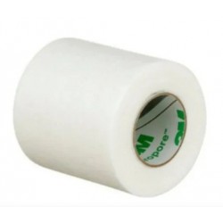 Tela Micropore 3M Blanco 5 cms x 9.1 m ( unidad)
