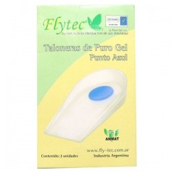 Talonera Puro Gel Punto Azul FLYTEC