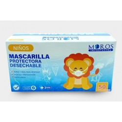 Caja Mascarilla Quirúrgica Niños (50 unidades)