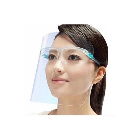 Escudo Facial Antiempañante Alta Calidad con Gafas (1 unidad)
